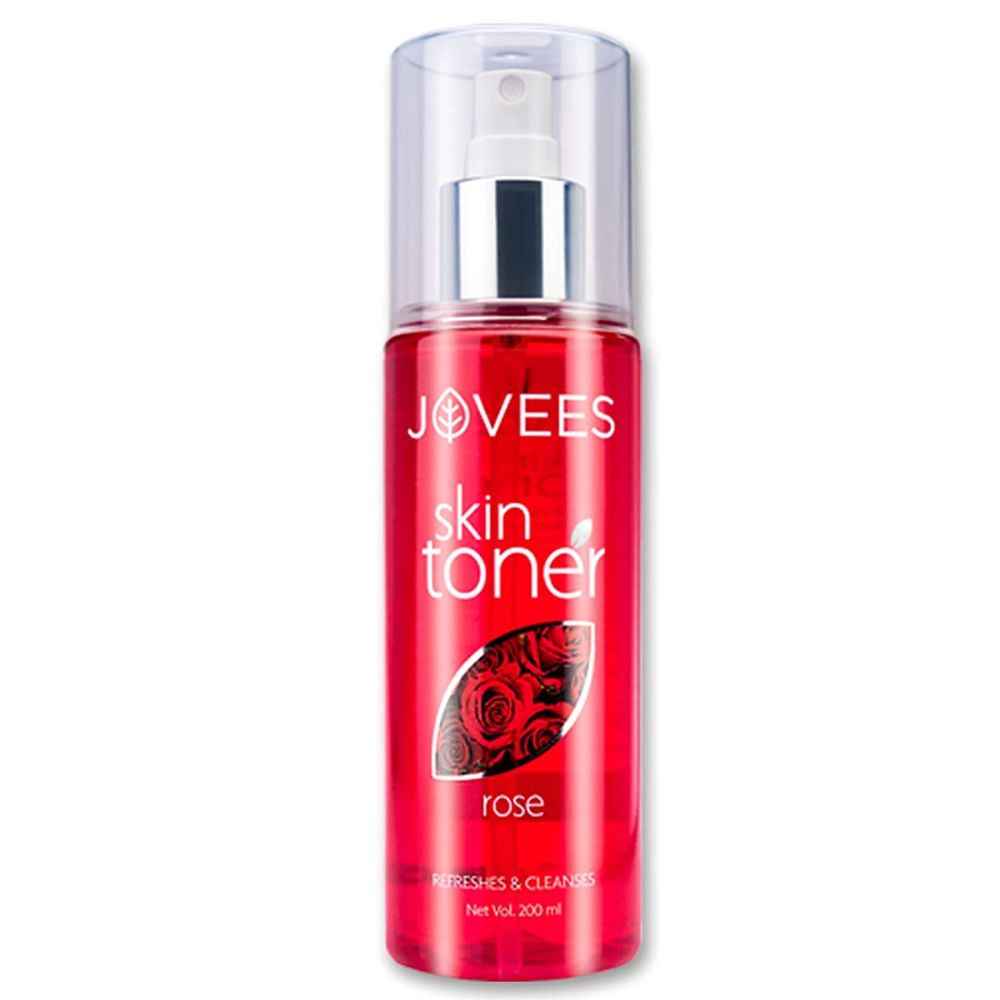 Buy Jovees Herbal Rose Skin Toner| For Youthful Skin, Tightens Pores, Healthy Glow | 100% Natural | For Normal to Dry Skin | Paraben and Alcohol Free | 200 ml - Purplle