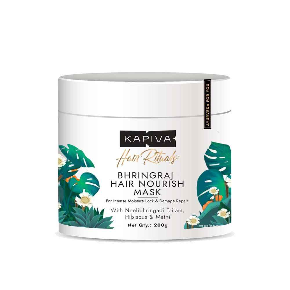 Buy Kapiva Bhringraj Hair Nourish Mask 200 gm - Purplle