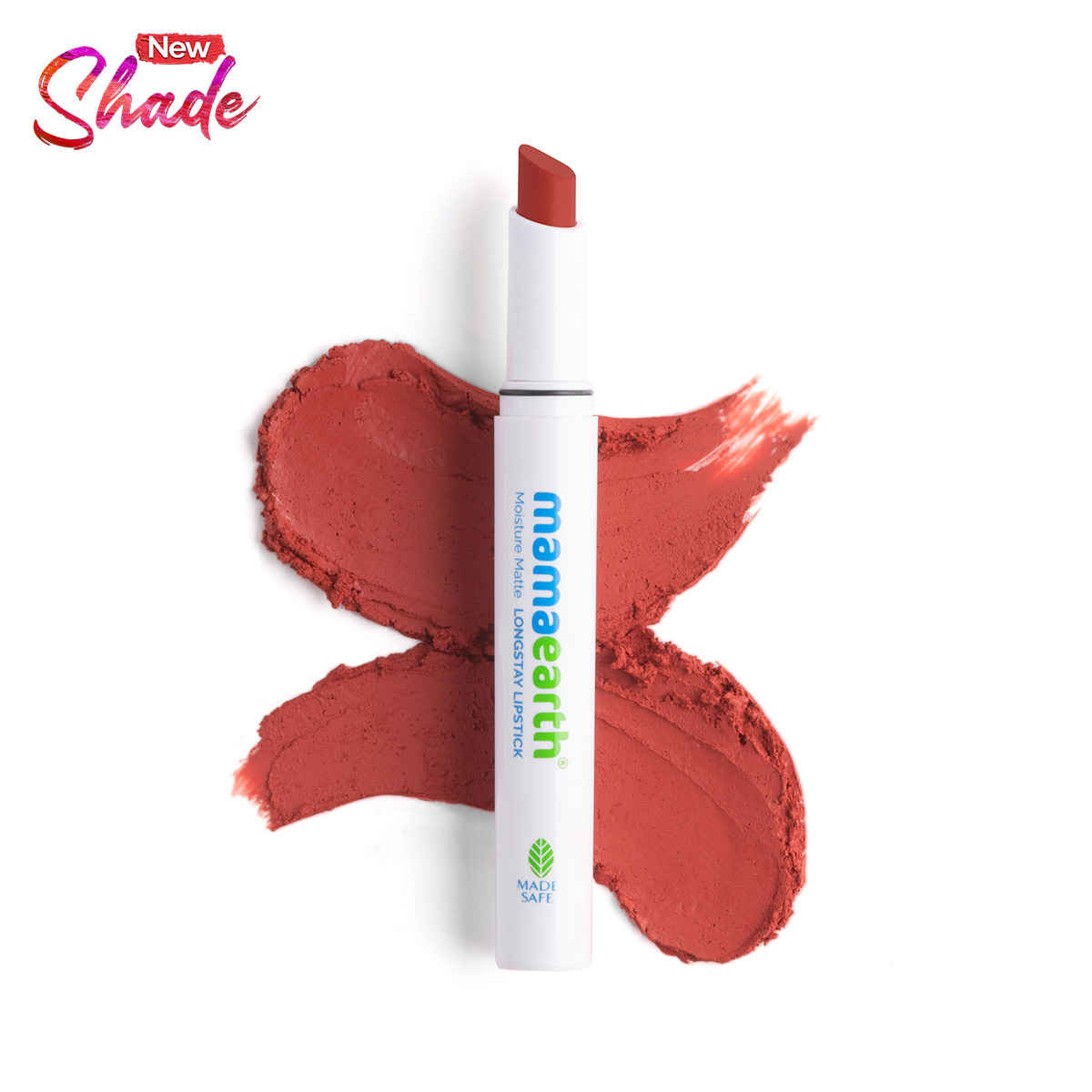 Buy Mamaearth Moisture Matte Longstay Lipstick with Avocado Oil & Vitamin E - 14 Peach Nude - 2 gm - Purplle