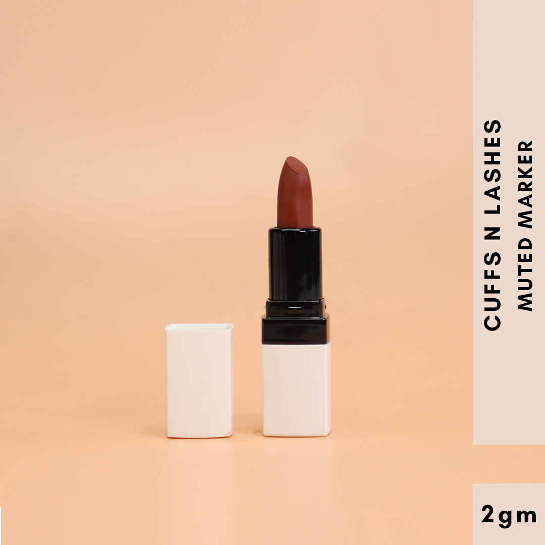 Buy Cuffs N Lashes Doodle Lips I Muted Marker Lipstick (2 gm) - Purplle