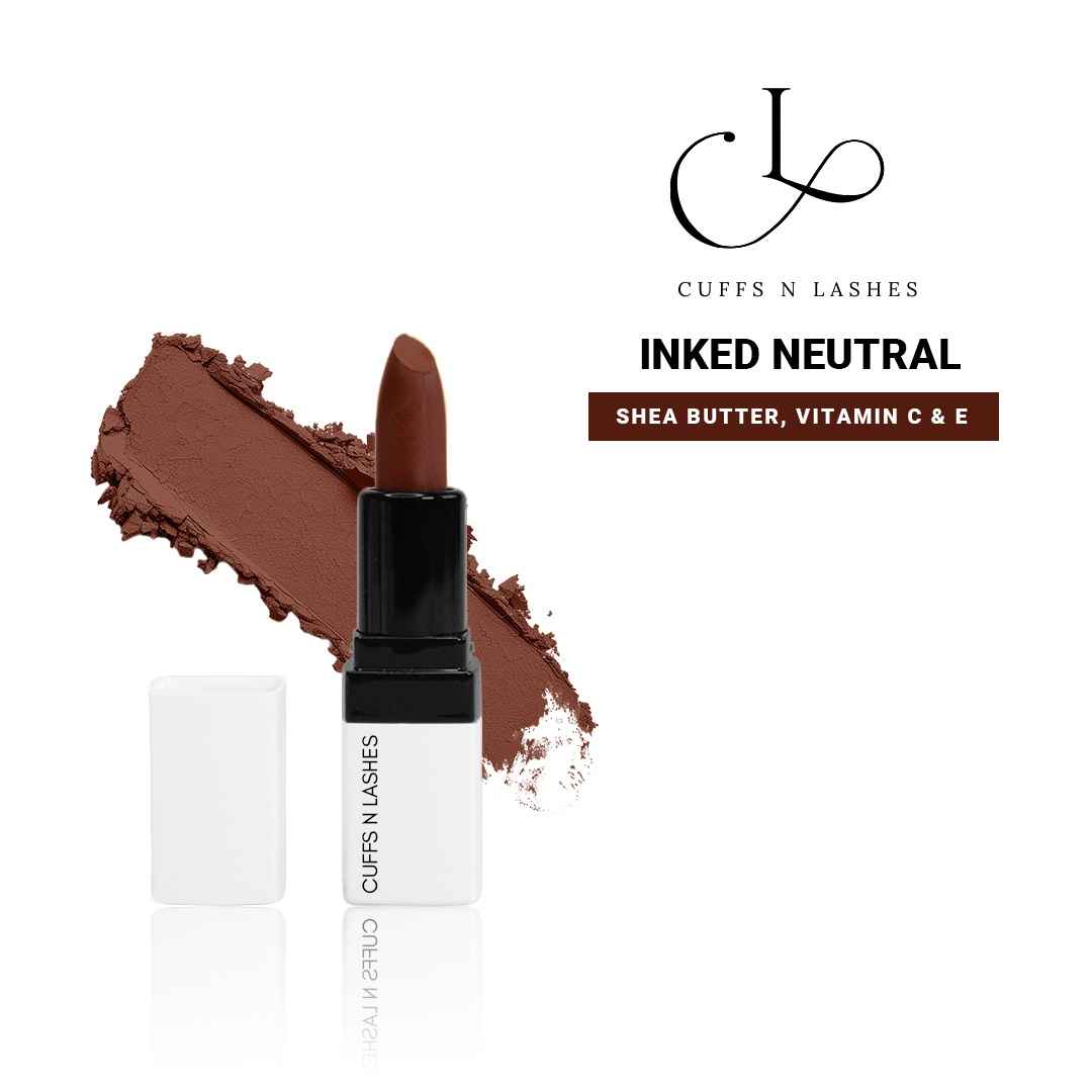 Buy Cuffs N Lashes Doodle Lips I Inked Neutral Lipstick (2 gm) - Purplle