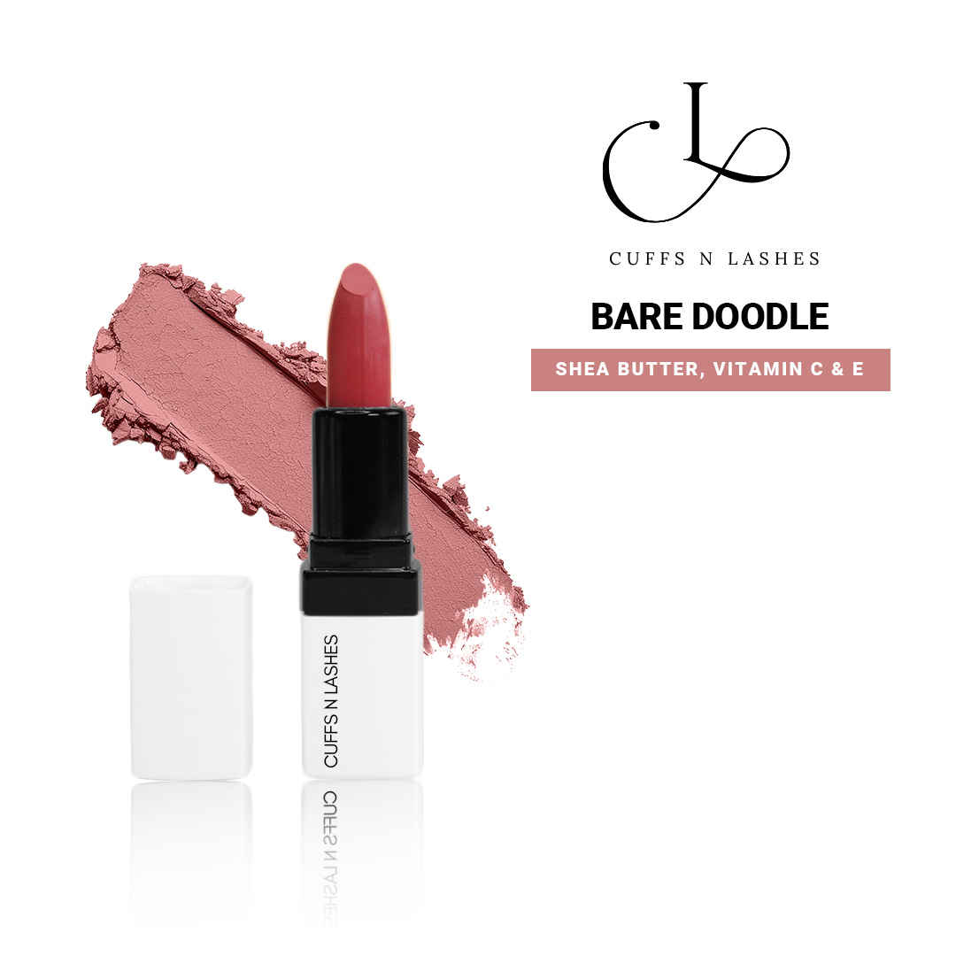 Buy Cuffs N Lashes Doodle Lips I Bare Doodle Lipstick (2 gm) - Purplle