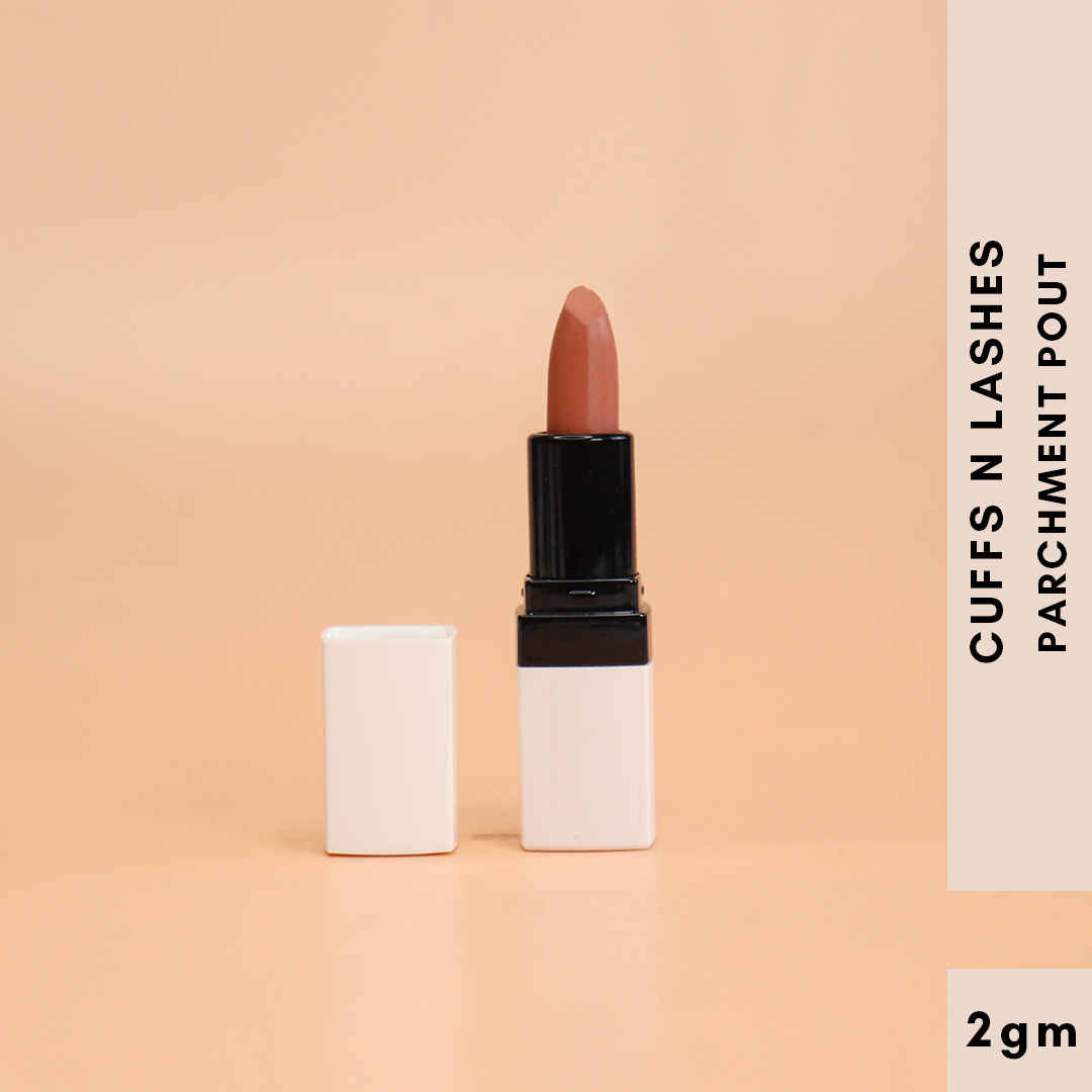 Buy Cuffs N Lashes Doodle Lips I Parchment Pout Lipstick (2 gm) - Purplle