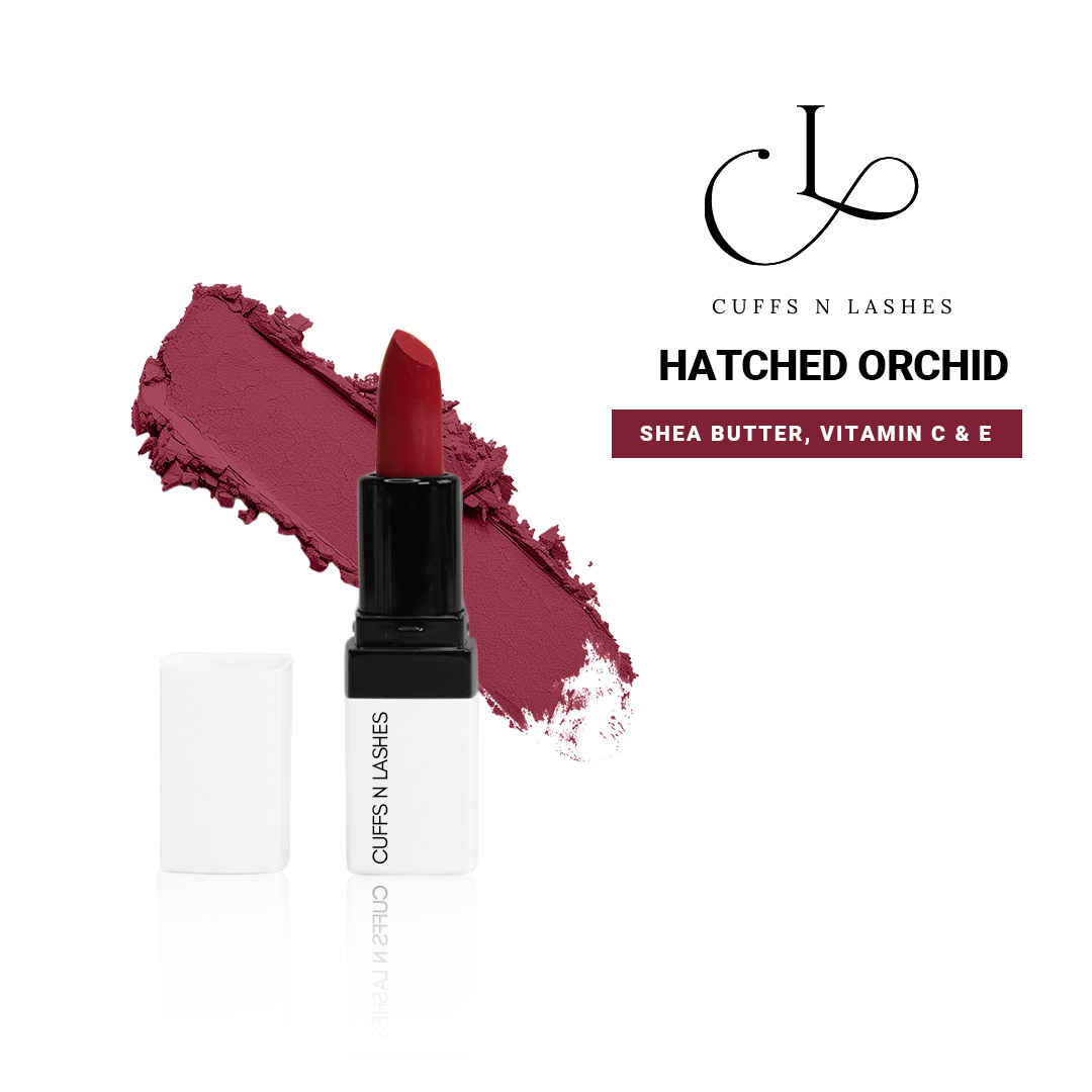 Buy Cuffs N Lashes Doodle Lips I Hatched Orchid Lipstick (2 gm) - Purplle