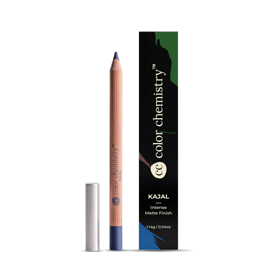 Buy Juicy Chemistry Organic Kajal, Intense Matte Finish, One-stroke application - Certified Organic (1.14 gm) Tide KJ04 - Purplle