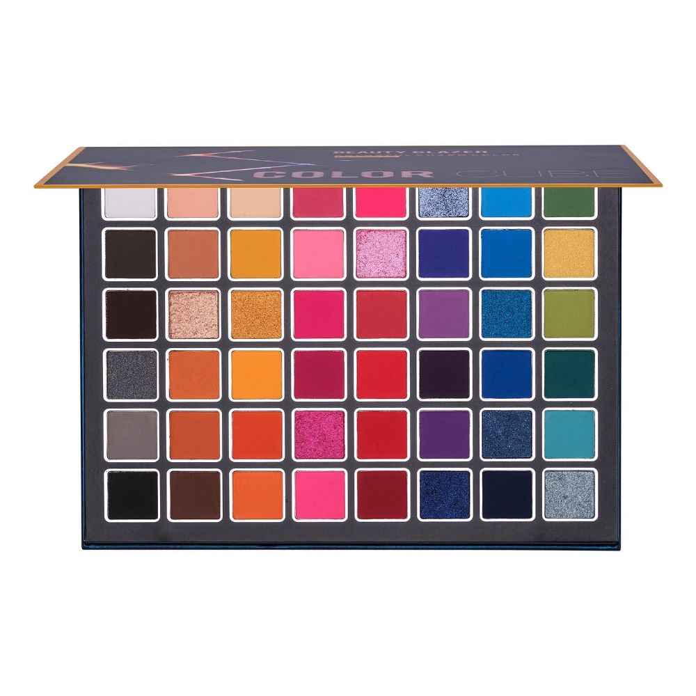 Buy Beauty Glazed Color Cube Eyeshadow Palette - 80 gm - Purplle