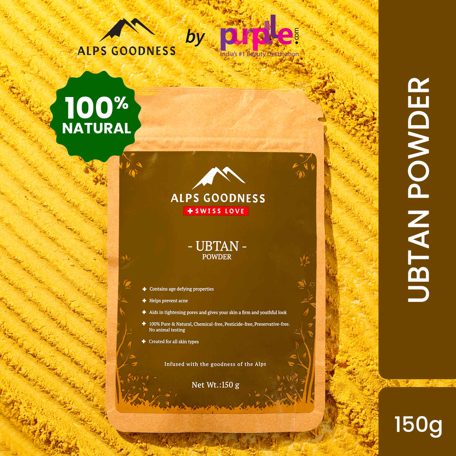 Buy Alps Goodness Powder - Ubtan (150 gm) - Purplle