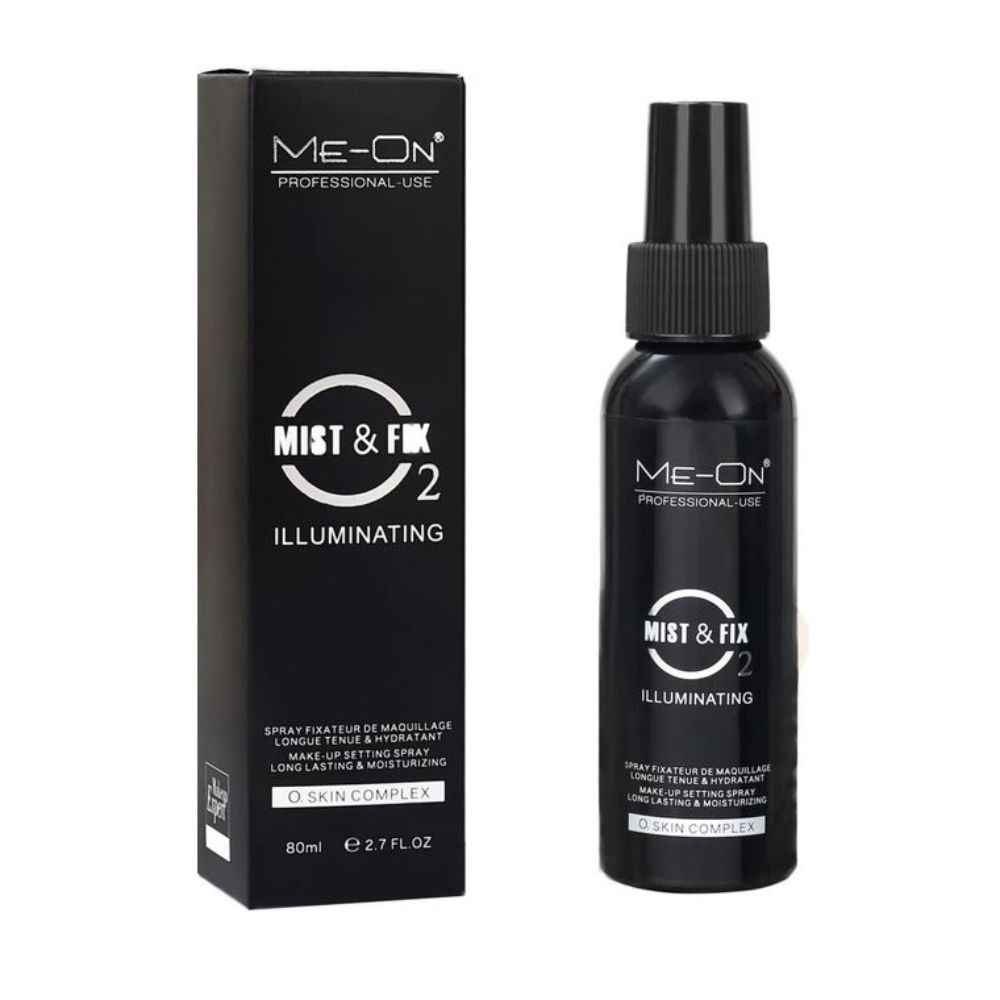 Buy Me-On Mist & Fix Makeup Fixer (Black) - Purplle