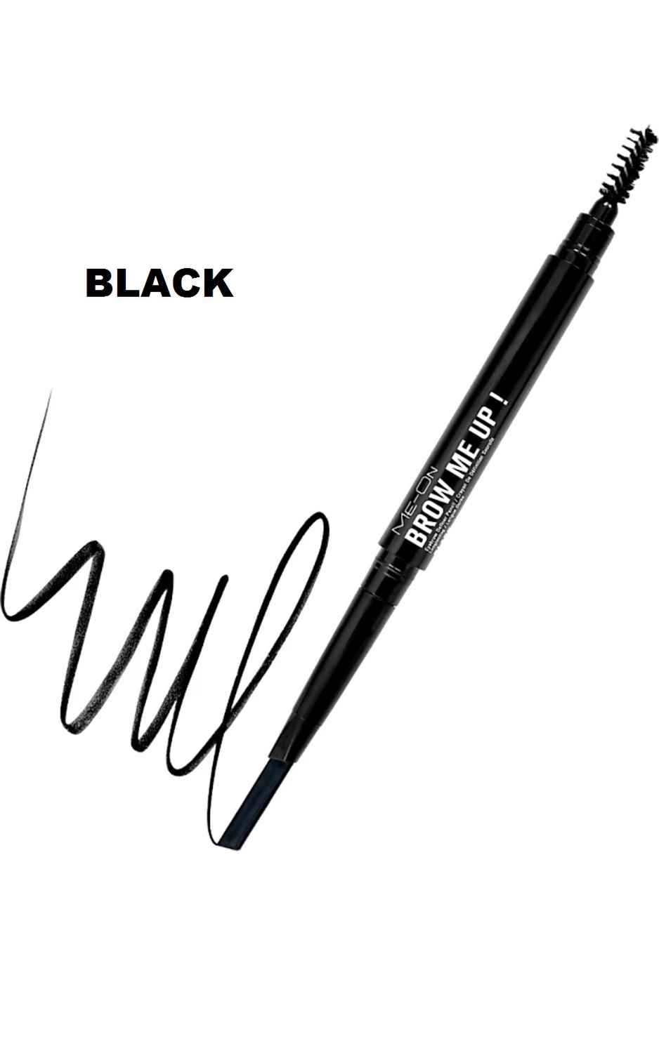 Buy Me-ON Pro Brow me Up Eyebrow Definer Pencil Shade# Black 1 Pc - Purplle