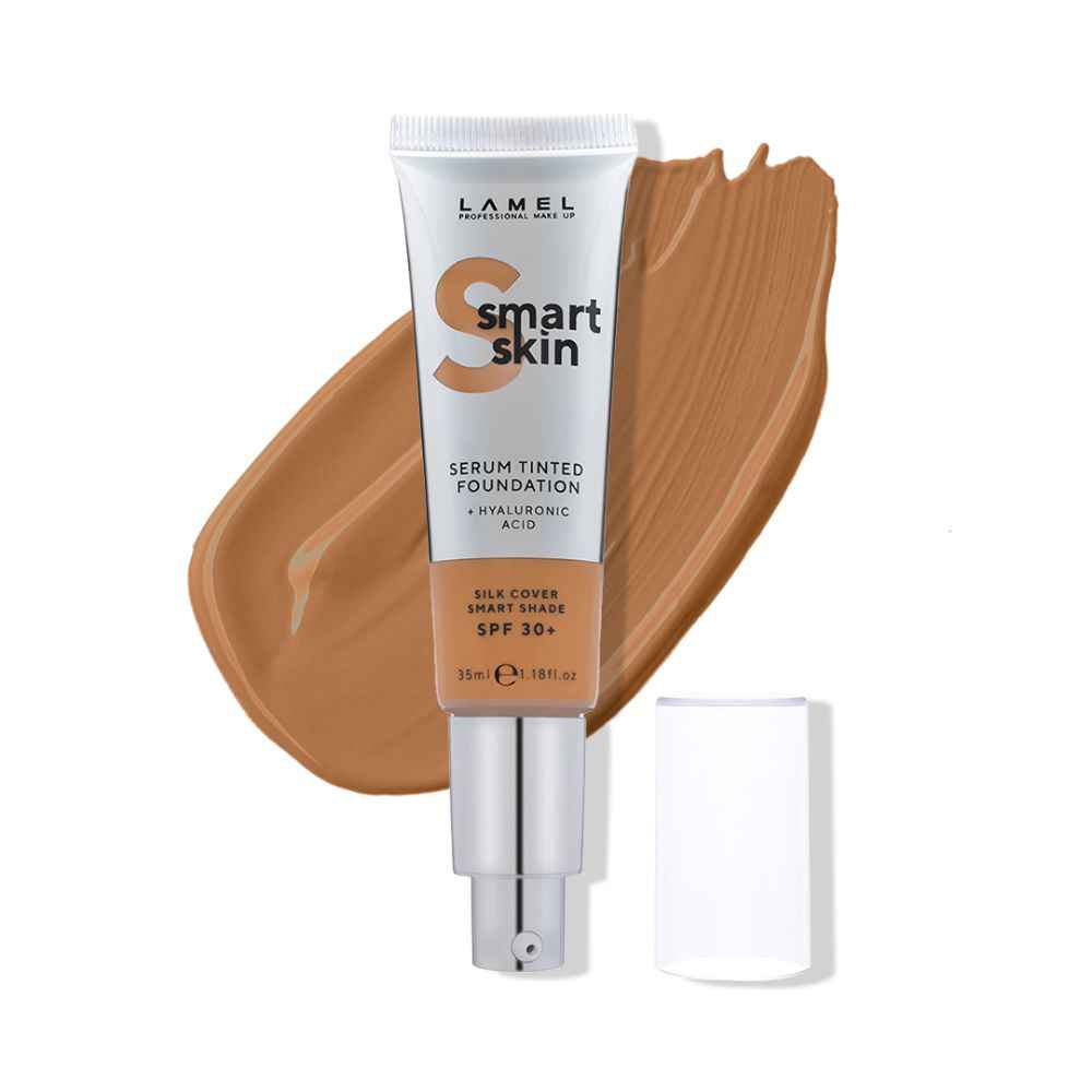 Buy LAMEL Smart Skin Serum Tinted Foundation SPF30+ 409 Deep Beige 35 ml - Purplle