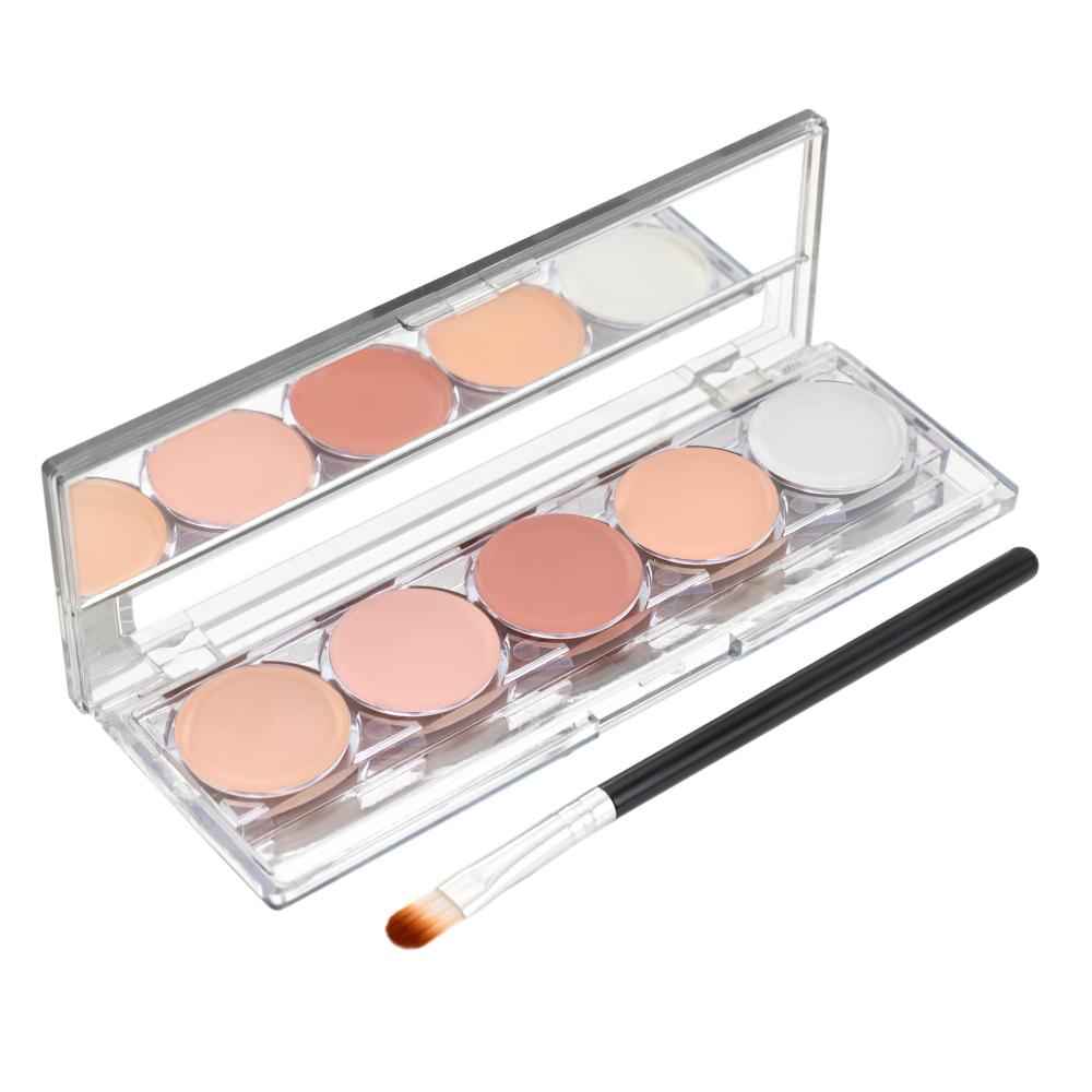Buy MARS 5 Colour Contour and Concealer Kit with Brush | Creamy Matte Finish & Up to 24-Hours Waterproof Formula | Easy to Blend (8 gm) (Shade-2) - Purplle