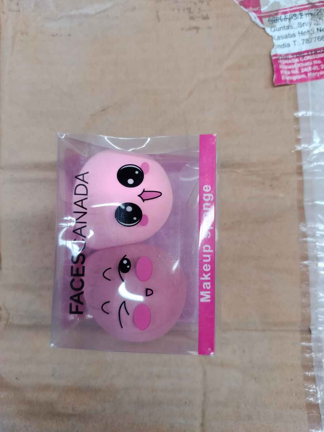 Buy FACES CANADA Makeup Sponge (Color May Vary) 2 Pcs - Purplle
