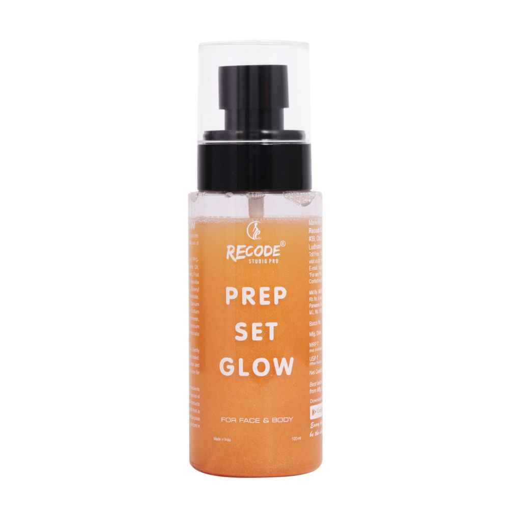 Buy Recode Prep Set Glow- Golden Shimmer - Purplle