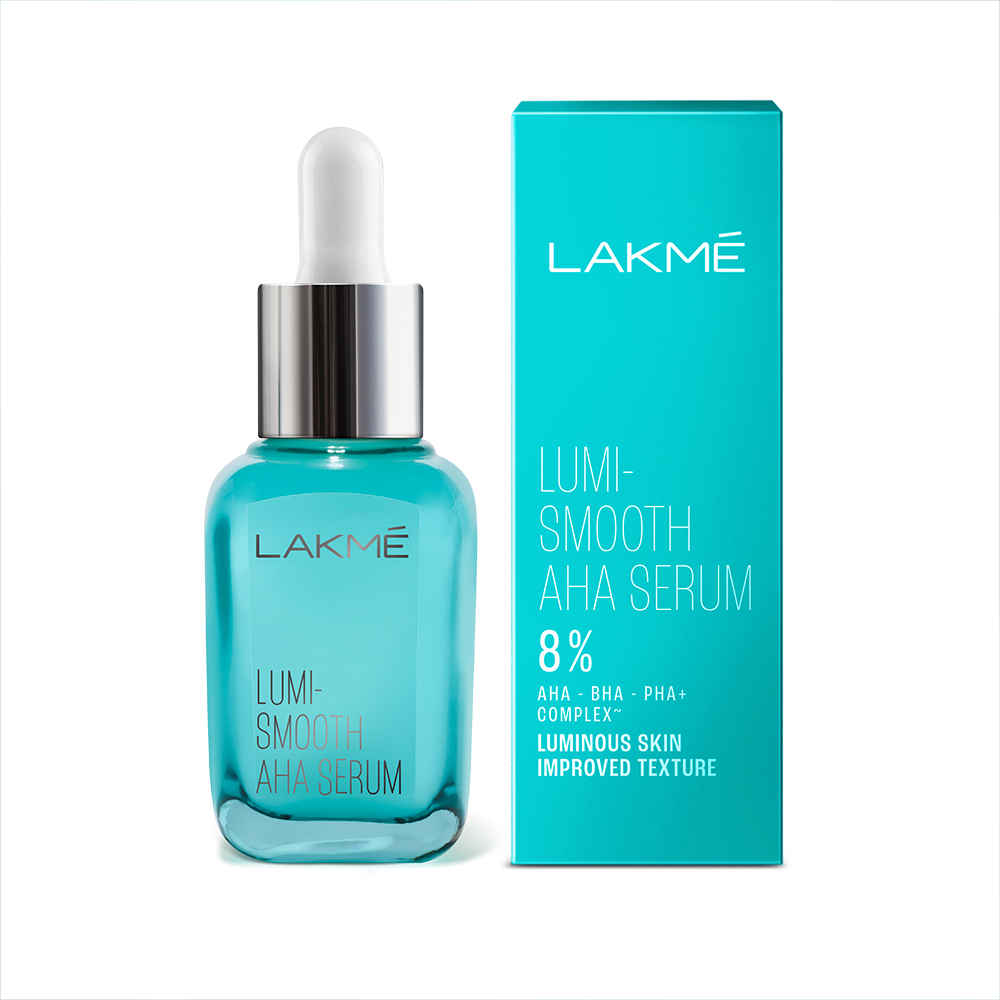 Buy Lakme Lumi Smooth Serum with 8% AHA - BHA - PHA+ Complex & Salicylic Acid |For Luminous Skin & Improved Texture | 30 ml - Purplle