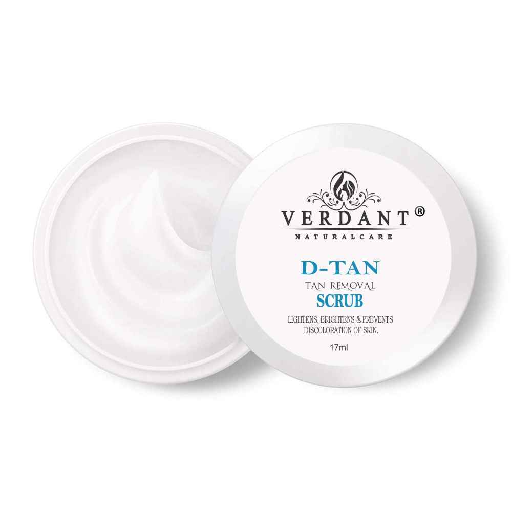 Buy Verdant Natural Care D Tan & Tan Removal Face Scrub (17 gm) - Purplle
