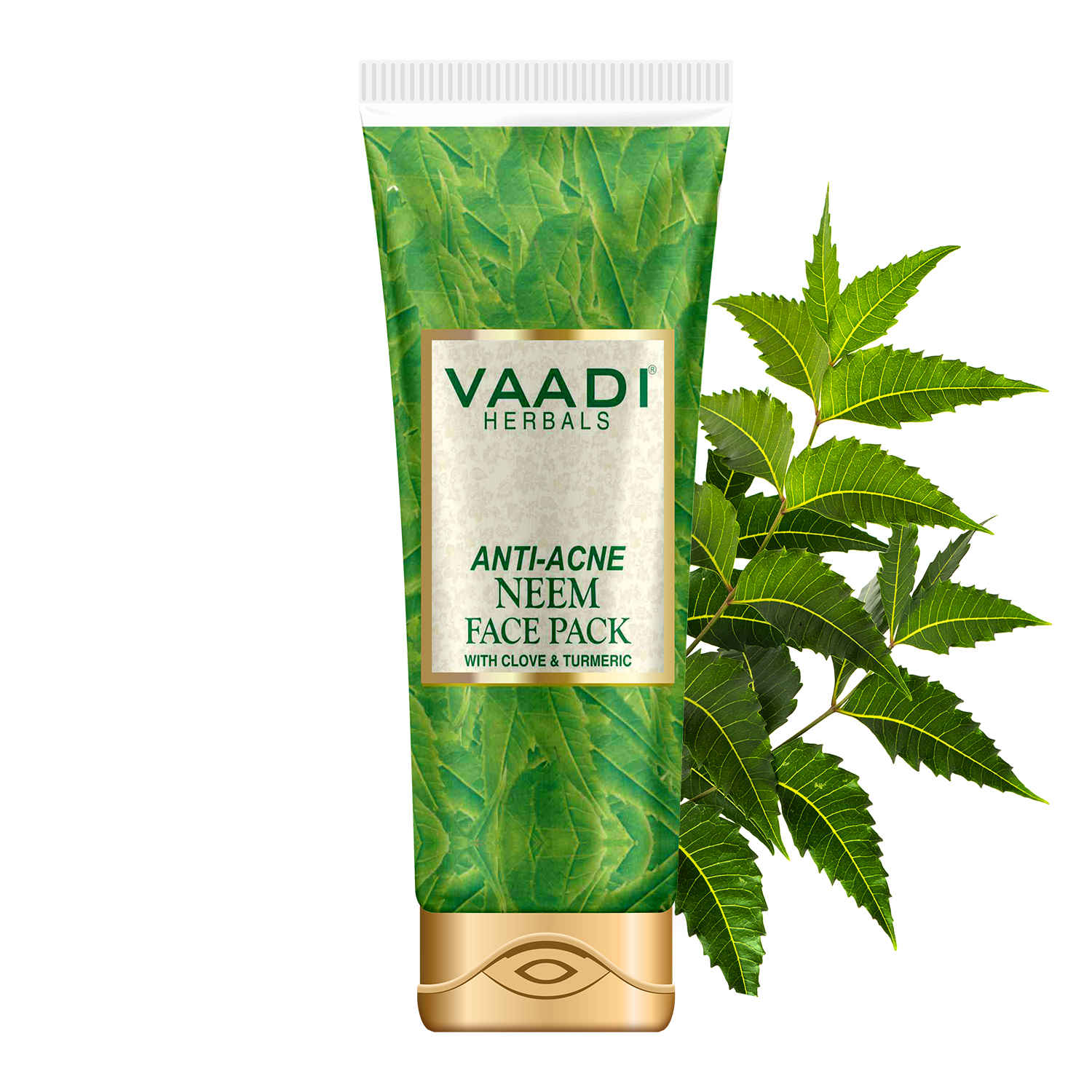 Buy Vaadi Herbals Anti Acne Neem Face Pack With Clove & Turmeric (120 gm) - Purplle