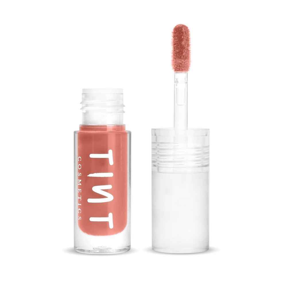 Buy Tint Cosmetics Coral Hydrating Liquid Lipgloss, Glossy Finish & Soft Creamy, Coral, 2.5ml - Purplle