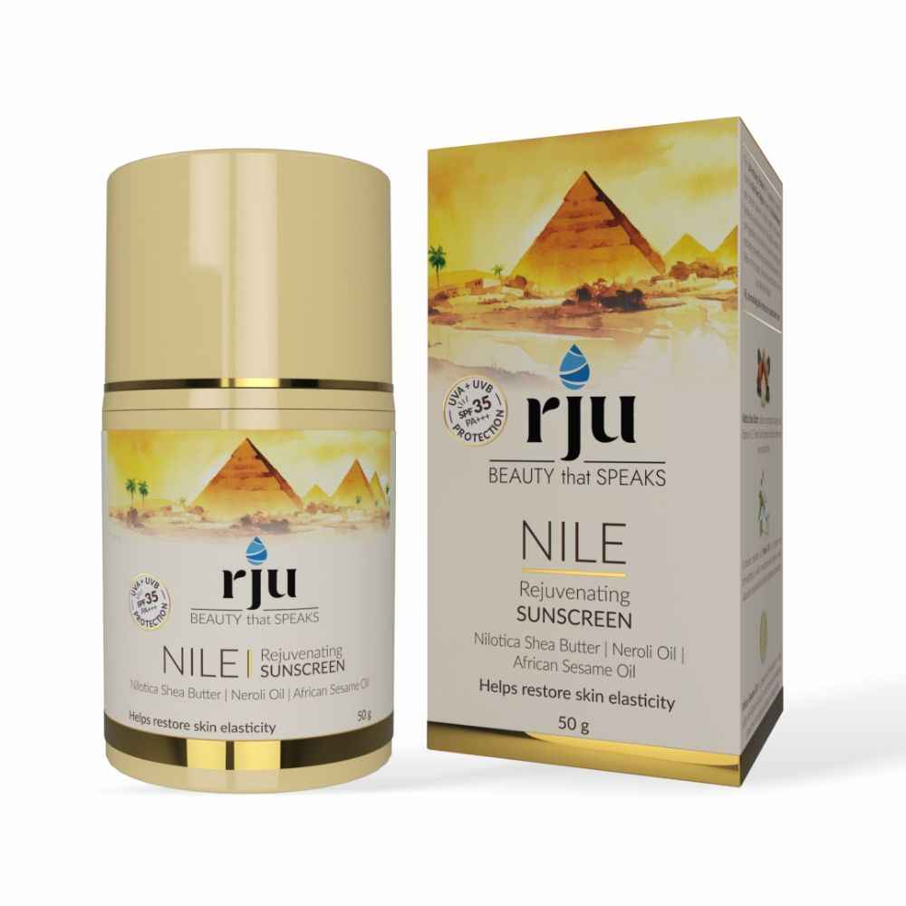 Buy Rju Nile Rejuvenating Sunscreen with SPF 35 (50 gm) - Purplle