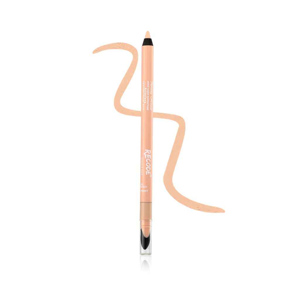 Buy Recode Turning Heads Crayon Gel Eyeliner/Kajal- 06- Nude on point - Purplle