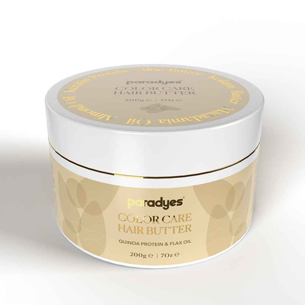 Buy Paradyes Color Care Hair Butter enriched with Quinoa and Flax protein, Aloe Vera, Kokum & Macadamia Oil to tame Frizzy and Damaged Hair, 200 gm - Purplle