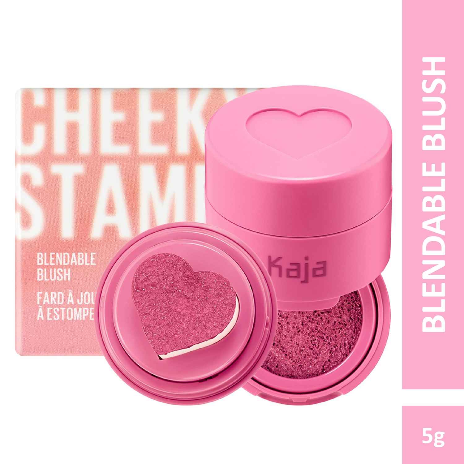 Buy KAJA Cheeky Stamp | Blendable Liquid Blush | 04 Feisty 5 gm | Cruelty-free, Vegan, Paraben-free, Sulfate-free, Phthalates-free, K-Beauty - Purplle