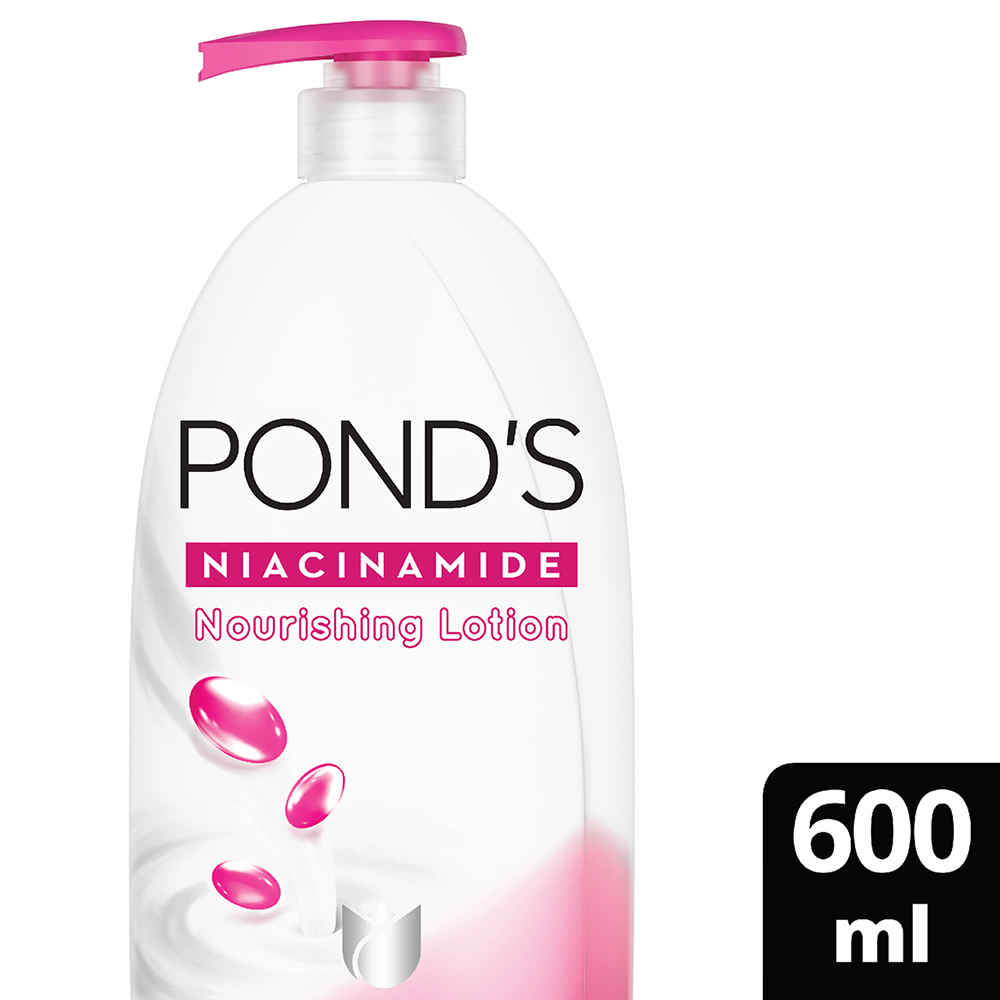 Buy Ponds Niacinamide Nourishing Body Lotion 600 ml - Purplle