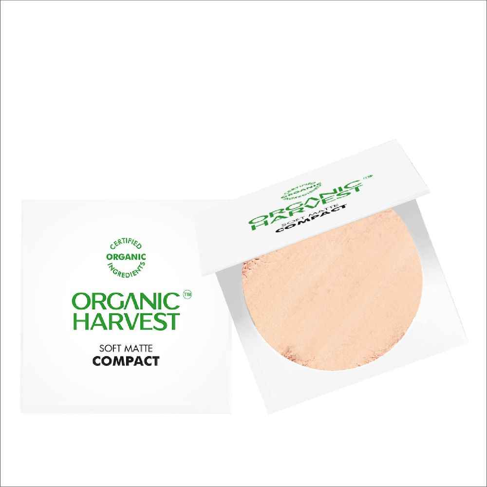 Buy Organic Harvest Soft Matte Compact - Natural, 9 gm - Purplle