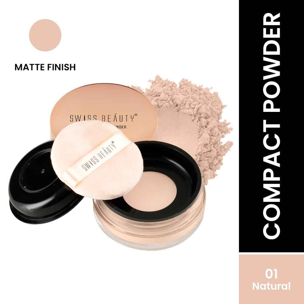 Buy Swiss Beauty Ultra Fine Loose Powder -1 Natural (8 gm) - Purplle