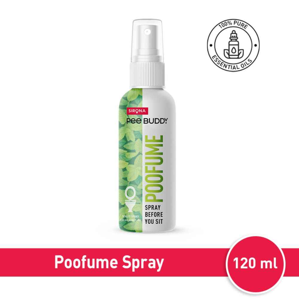 Buy PeeBuddy PooFume | For odour-free poop experience | Made with 100% Mint Essential Oil | Alcohol-free | Aerosol-free | No harsh chemicals - Purplle