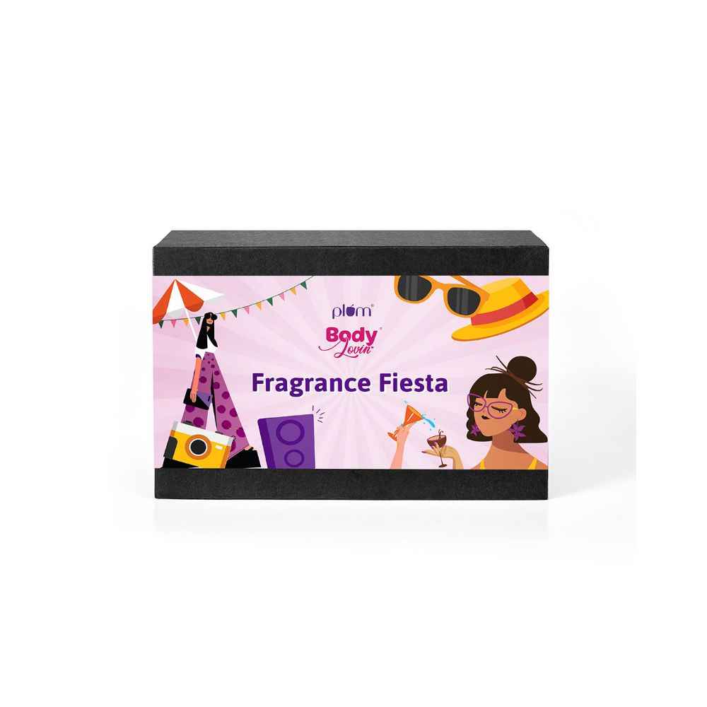 Buy Plum BodyLovin' Fragrance Fiesta Gift Set | Ideal Gifting Choice | Bestselling Fragrances | 100% Vegan - Purplle