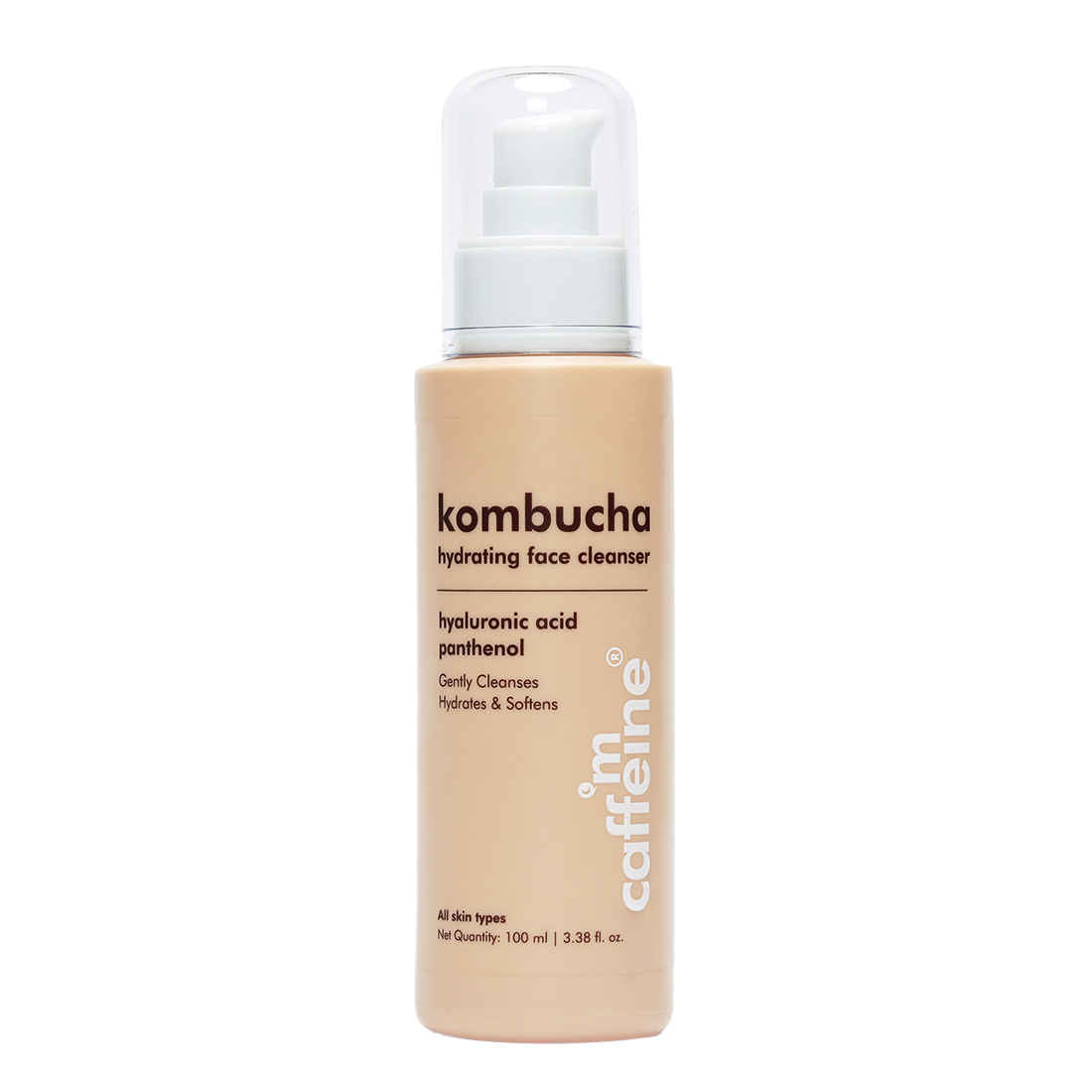 Buy mCaffeine Kombucha Hydrating Face Cleanser |Gently Cleanses for women & men|Hydrates & Softens Skin face wash|Removes excess oil & dirt|100 ml - Purplle