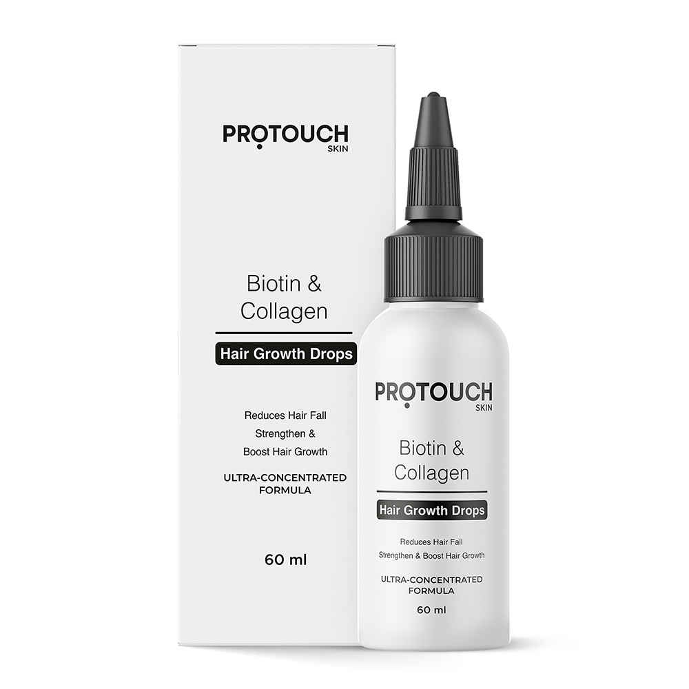 Buy PROTOUCH Biotin & Collagen Hair Growth Drops (60 ml) - Purplle