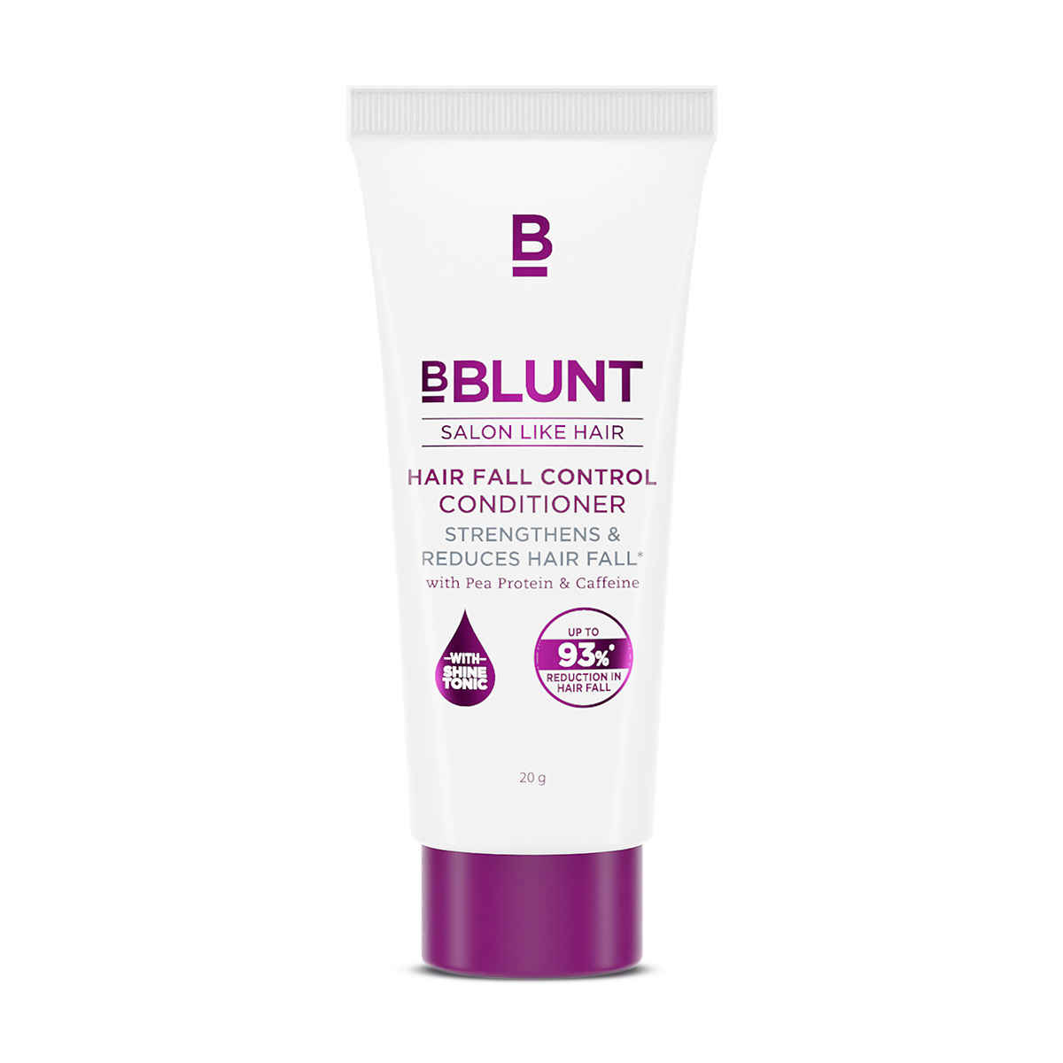 Buy BBLUNT Hair Fall Control Conditioner with Pea Protein & Caffeine for Stronger Hair - 2o gm - 20 gm - Purplle