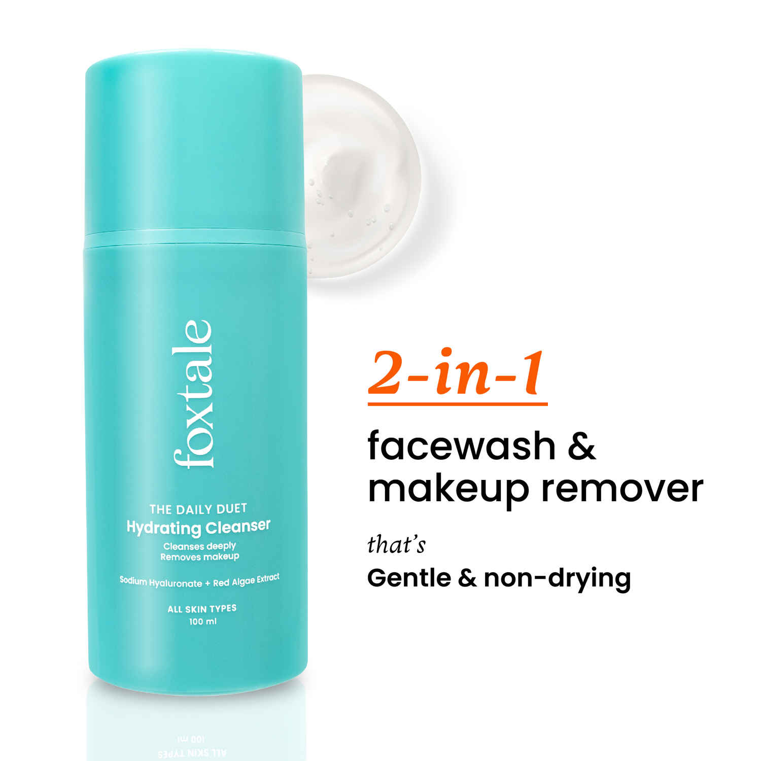 Buy FoxTale - The Daily Duet A Hydrating Cleanser (100 ml) - Purplle
