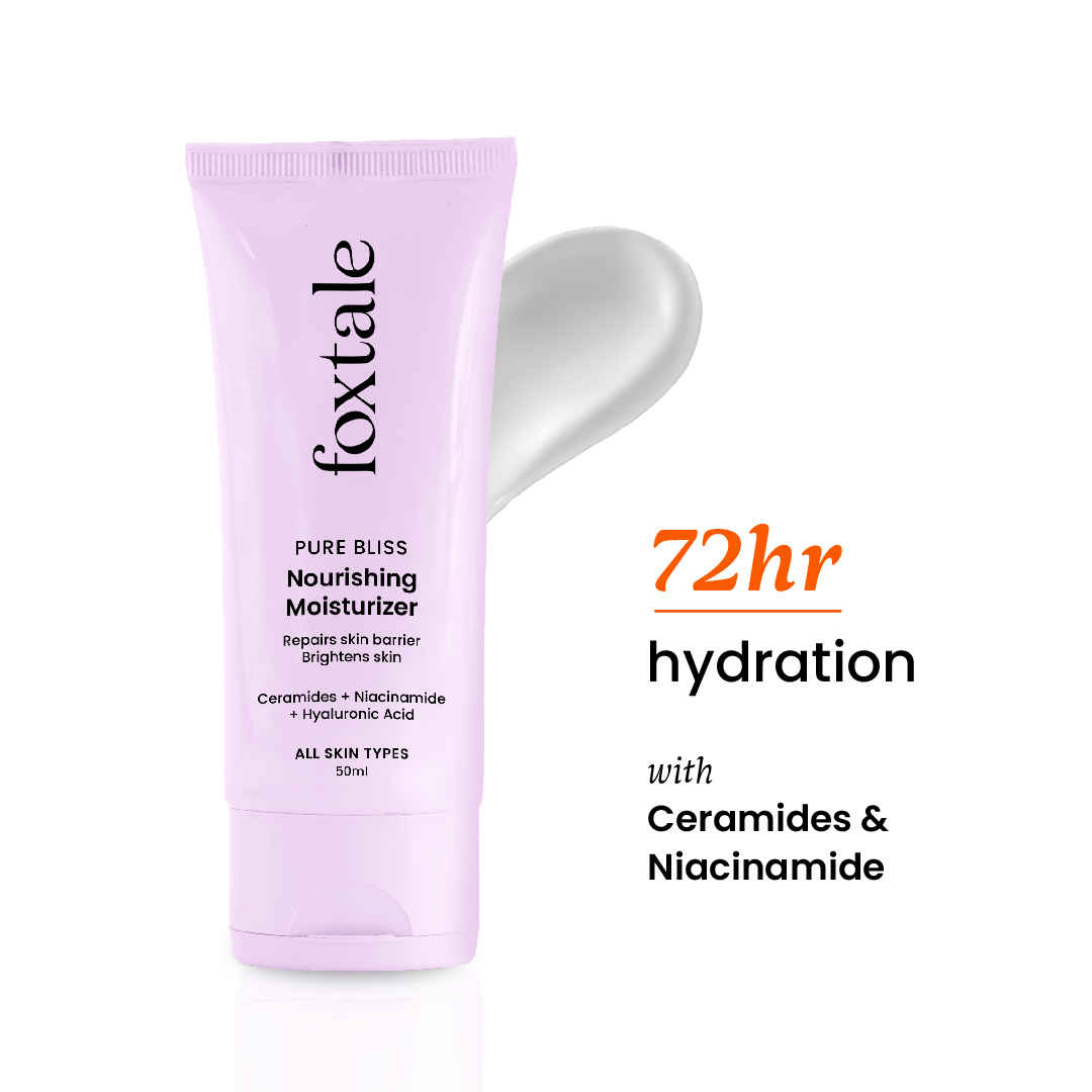 Buy Foxtale Nourishing Face Moisturizer with Niacinamide for 24 Hr Hydration - 50 ml - Purplle