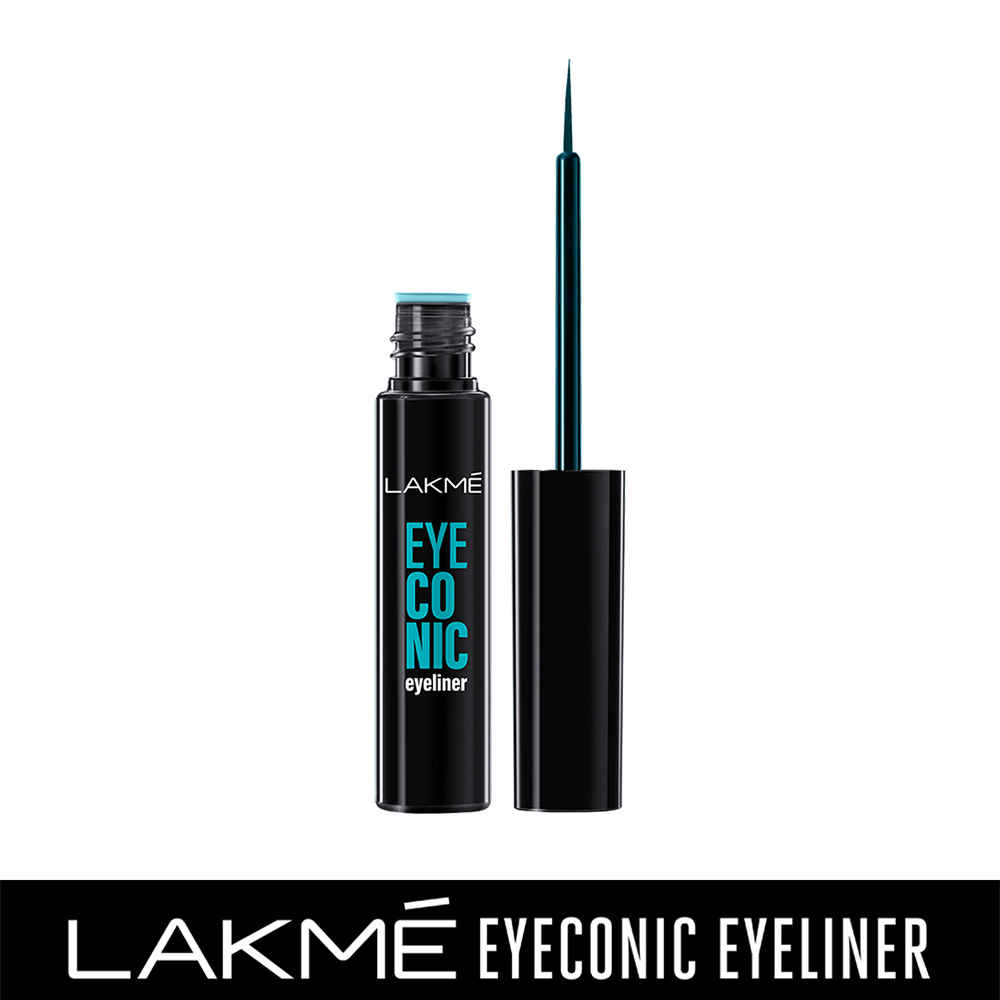 Buy Lakme 9to5 Eyeconic Liquid Liner Blue 4.5 ml - Purplle