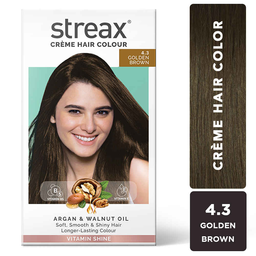 Buy Streax Hair Colour - Golden Brown (120 ml) - Purplle