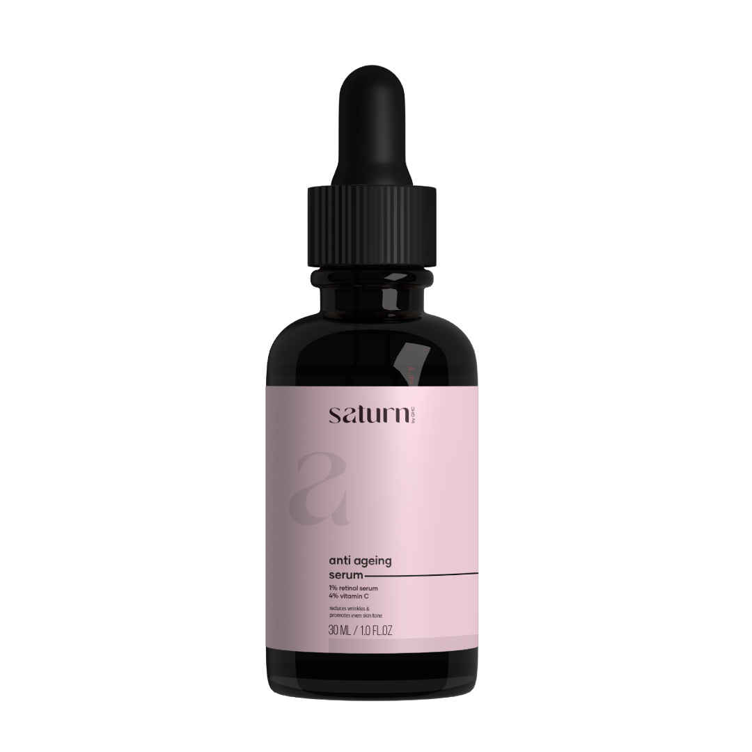Buy Saturn by GHC Niacinamide Anti Ageing Face Serum That Controls Wrinkles and Reduces Signs Of Ageing | Powered With Retinol, Hyaluronic Acid & Vitamin C , 30 ml - Purplle