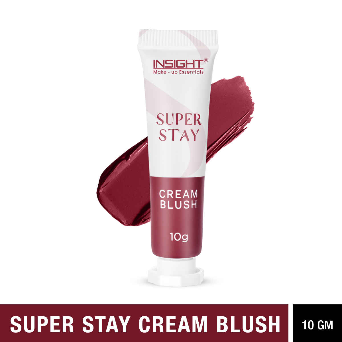 Buy Insight Cosmetics Super Stay Cream Blush- Plum Jelly 10 gm - Purplle