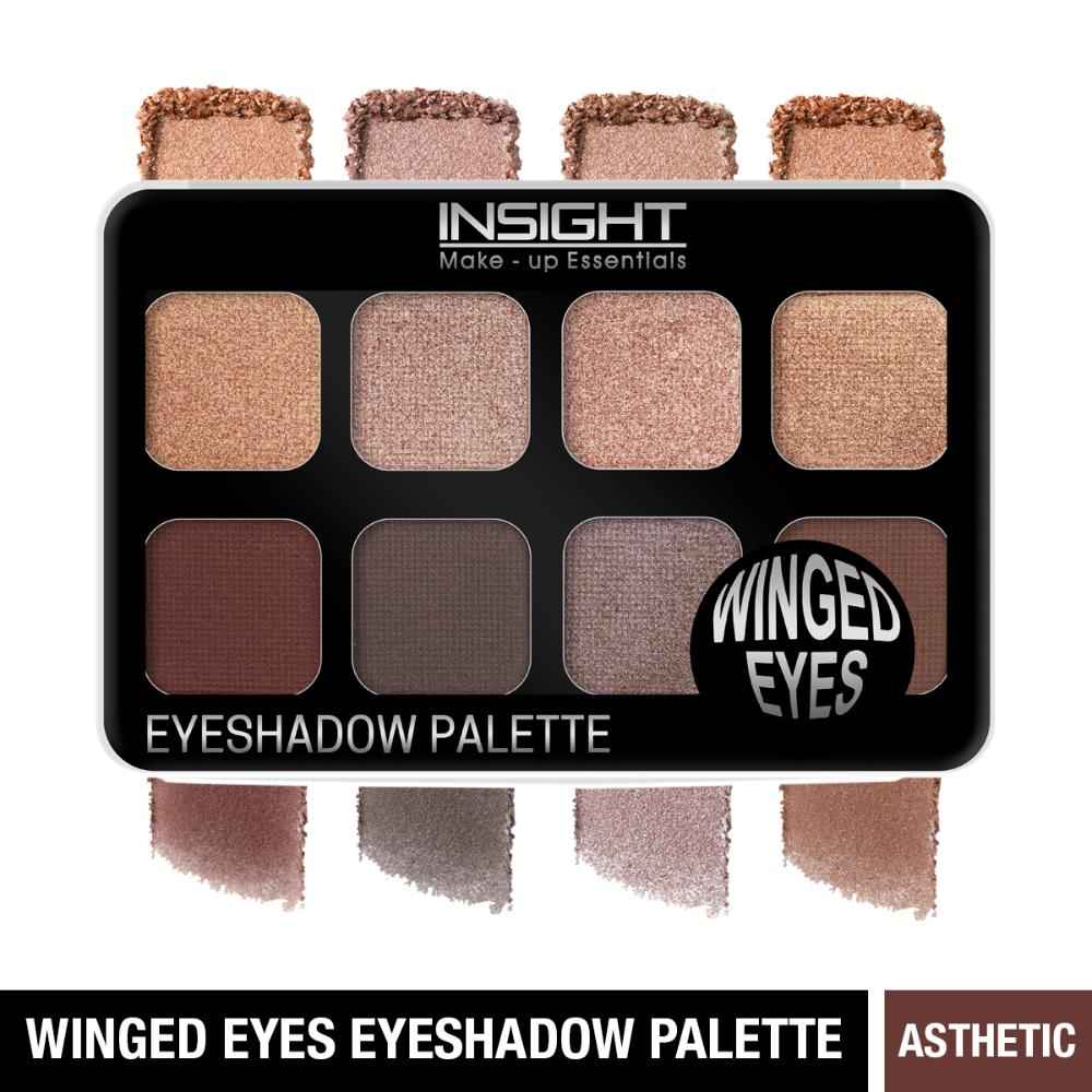 Buy Insight Cosmetics Winged Eyes Eyeshadow Palette - Asthetic 19 gm - Purplle