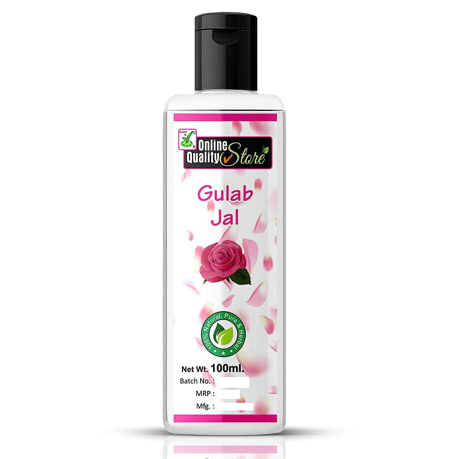Buy Online Quality Store Rose Water - 100 gm |Pure Rose Water |gulab jal |Rose Water Face Toner |Pure rose water |pure gulab jal{gulabjal100} - Purplle