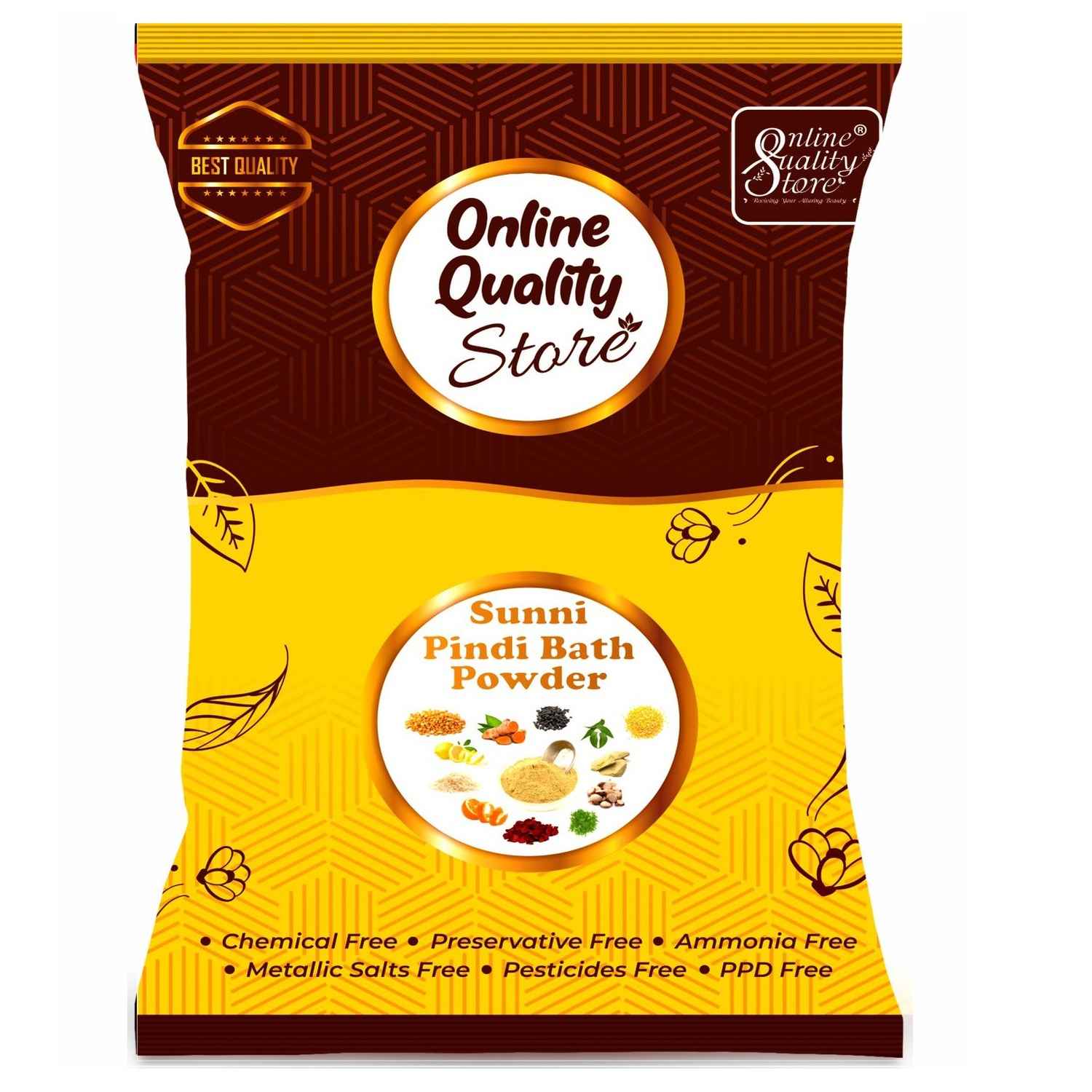 Buy Online Quality Store Sunnipindi powder_200 gm | Sunnipindi Bath Powder Ubtan Pack - Skin Lightening & Tan Removal Bath Powder | Sunnipindi Pack for Deep Cleansing/ Skin & Hair Mask - Purplle