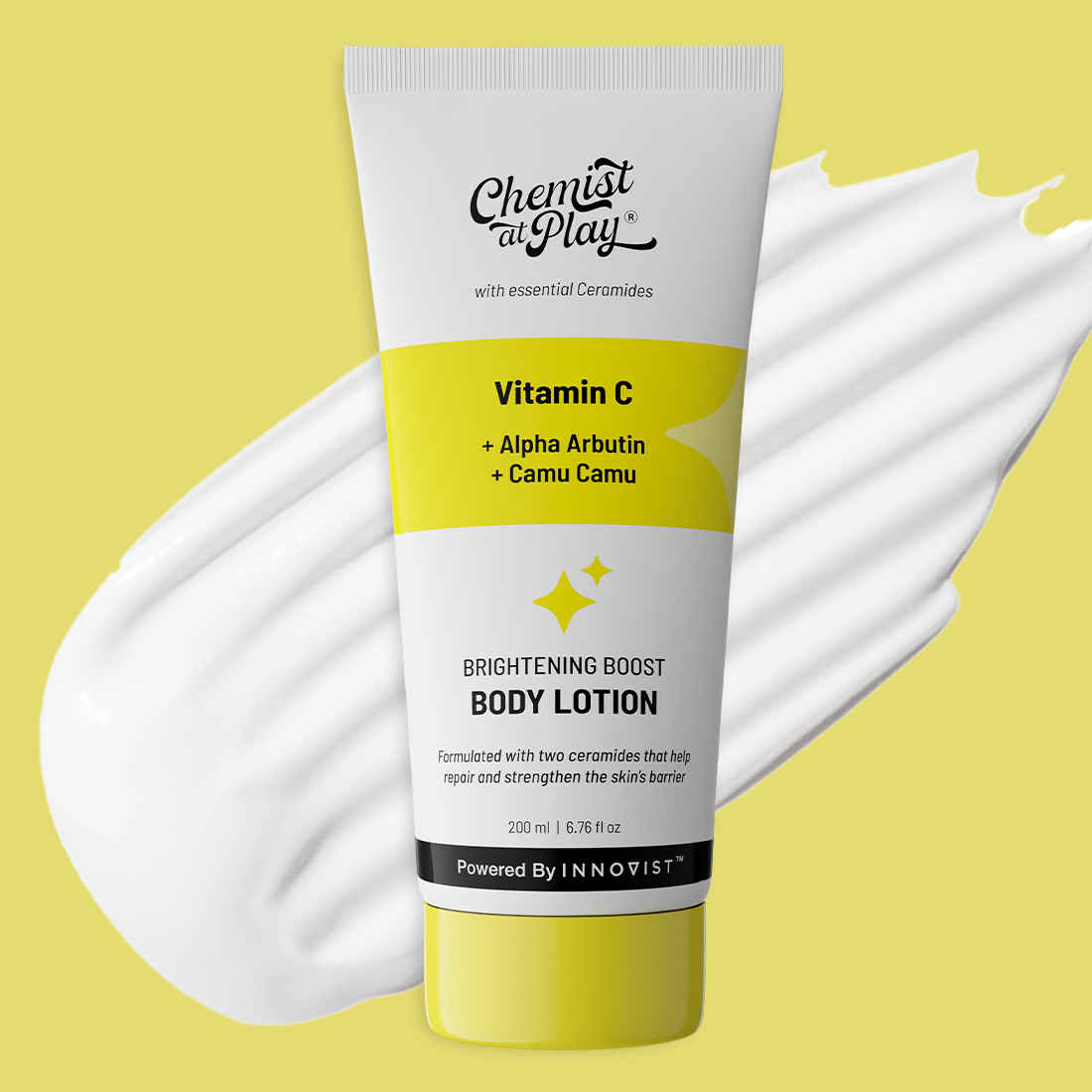 Buy Chemist at Play Brightening Body Lotion | Skin Moisturization | Arbutin & Vitamin C | 200 ml - Purplle