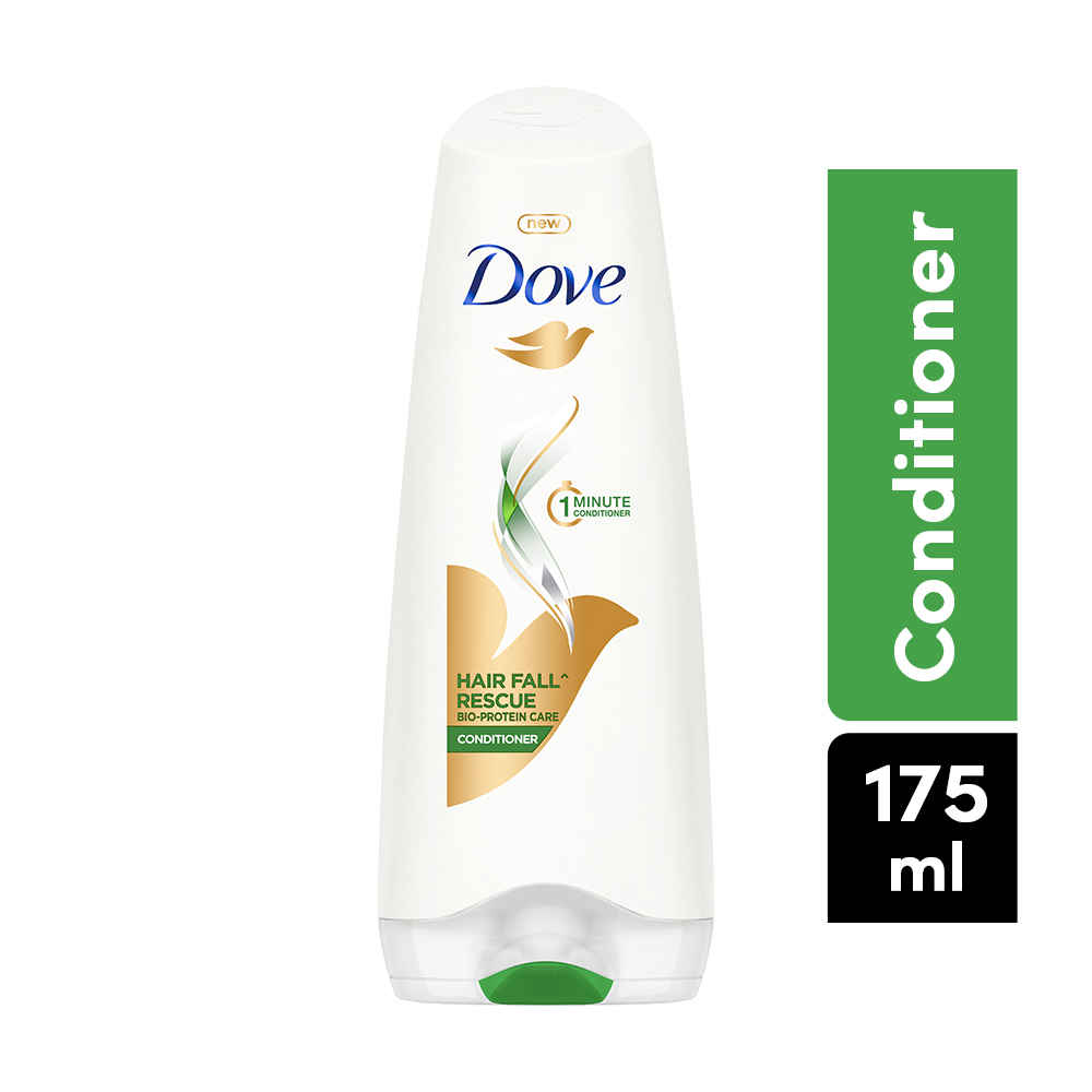 Buy Dove Hair Fall Rescue Hair Conditioner For Strong Frizz Protected Hair, 175 ml - Purplle