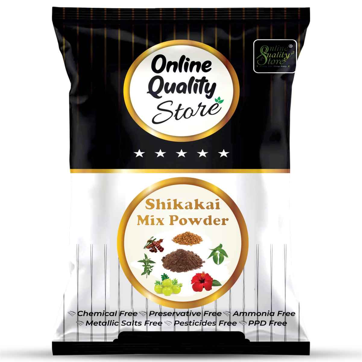 Buy Online Quality Store Shikakai mix powder - 100 gm | Shikakai mix Powder |Acacia concinna for Hair Care | Shikakai Powder for Hair | Shikakai mix Powder Organic | Shikakai mix Powder for Hair Wash | Shikakai mix Powder for Skin - Purplle