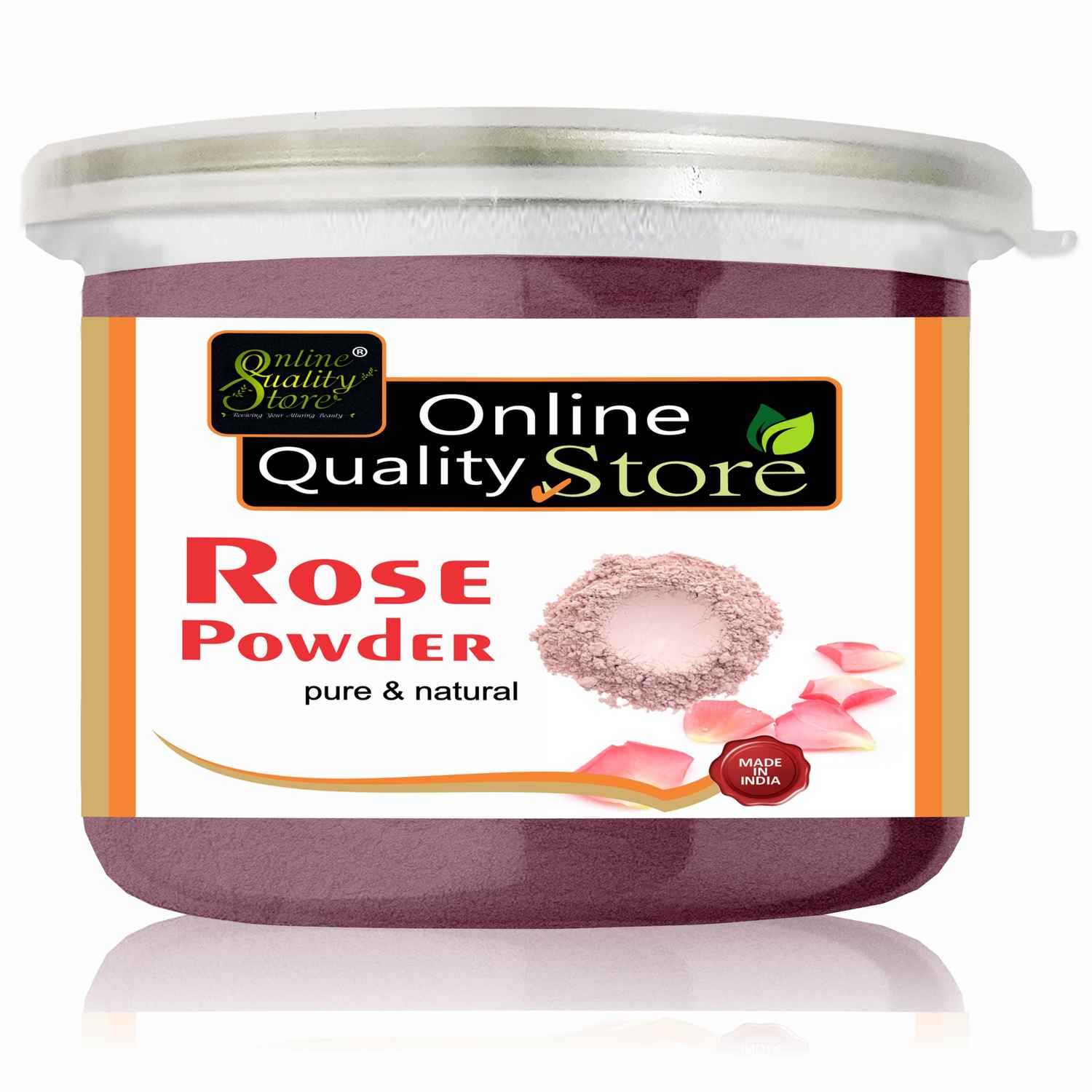 Buy Online Quality Store Rose Powder - 125 g |pure rose powder for face | No Chemicals |No Preservative, No Pesticides |face mask for acne |Acne Treatment{jarRosepowder_125gm} - Purplle