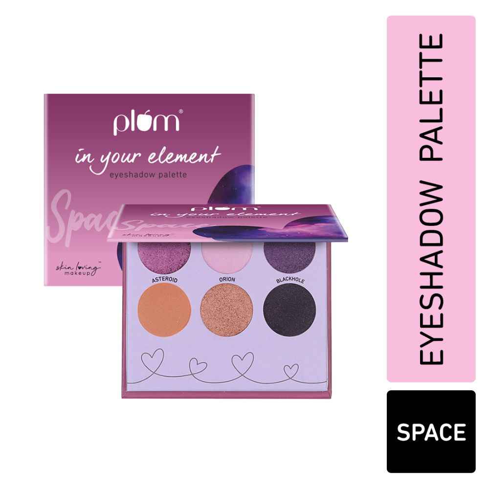 Buy Plum In Your Element Eyeshadow Palette | Super Pigmented | Easy to Blend | 6-in-1 Palette | 05 Space - Purplle