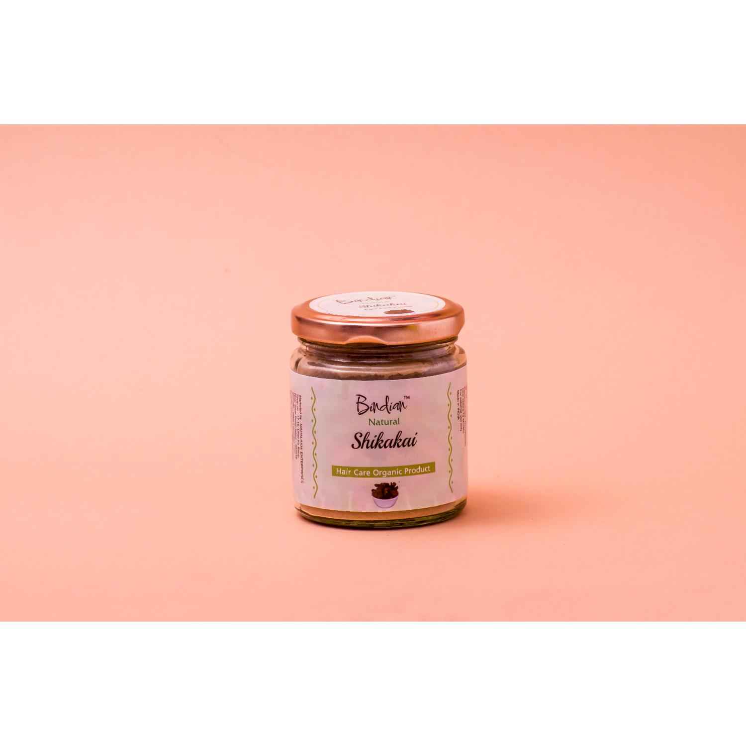 Buy Bindian Organic Shikakai Powder | Acacia concinna for Hair Care 100 gm - Purplle