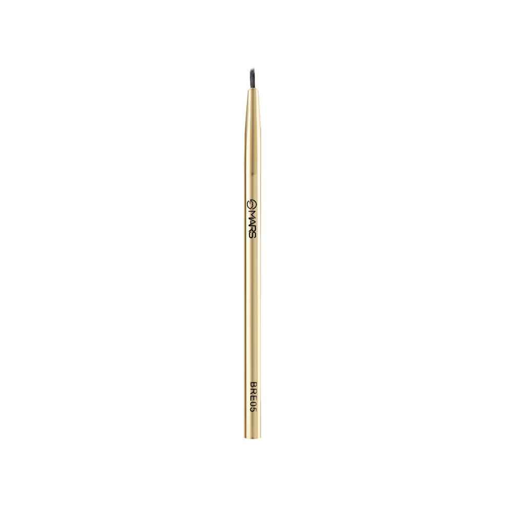 Buy MARS Artist's Arsenal Professional Eyeliner Brush | Feather Soft Touch | Precise Synthetic Bristles | Perfect For Winged Eye Liner | Luxe Packaging Makeup Brush (Golden) 1 Pc - Purplle