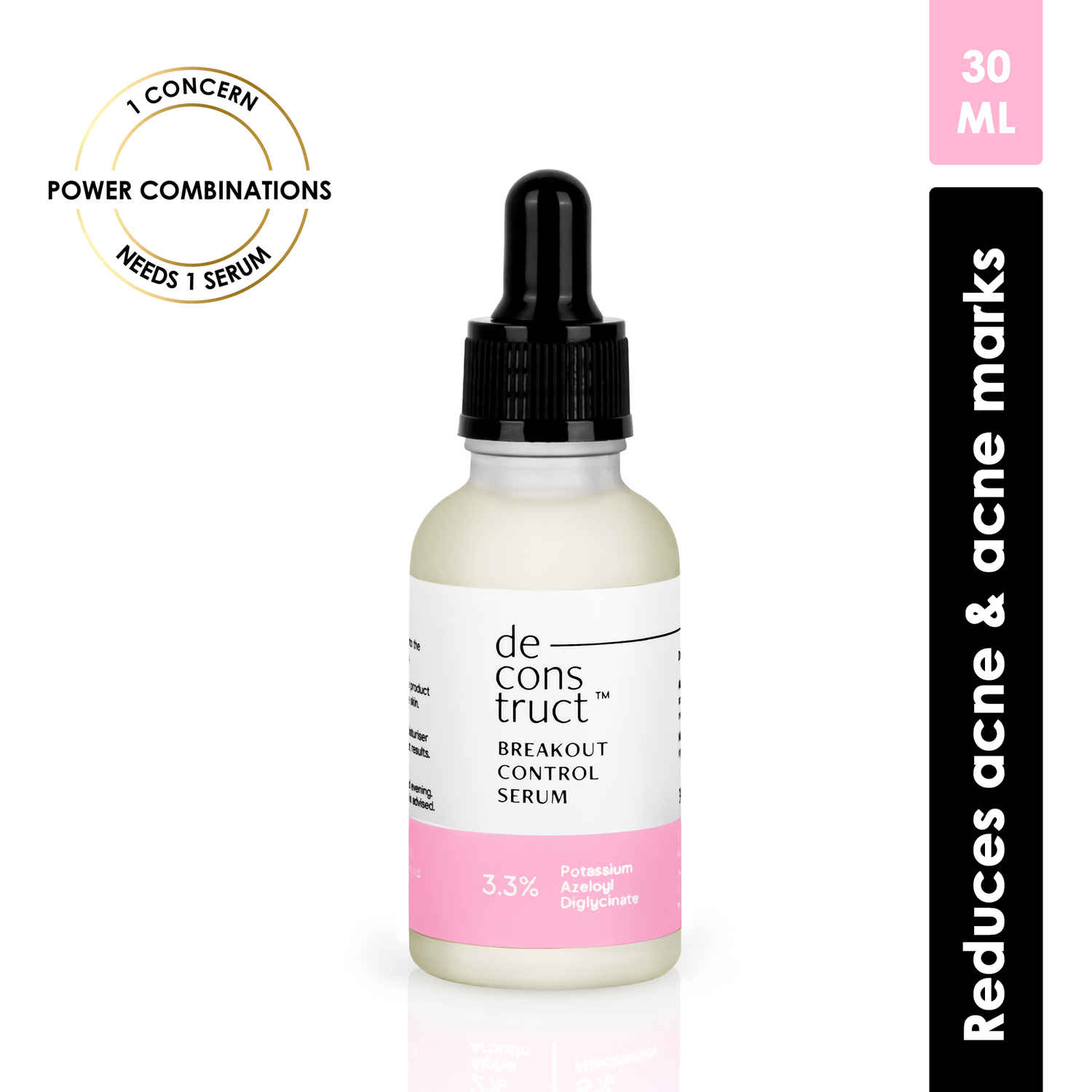 Buy Deconstruct Breakout Control Serum - 3.3% Potassium Azeloyl Diglycenate - (30 ml) - Purplle